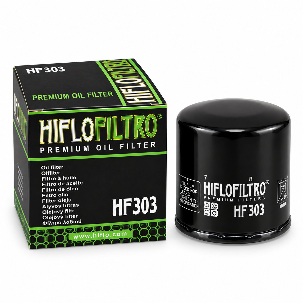 Hiflofiltro HF303 Ölfilter – Premium Motorrad Ölfilter