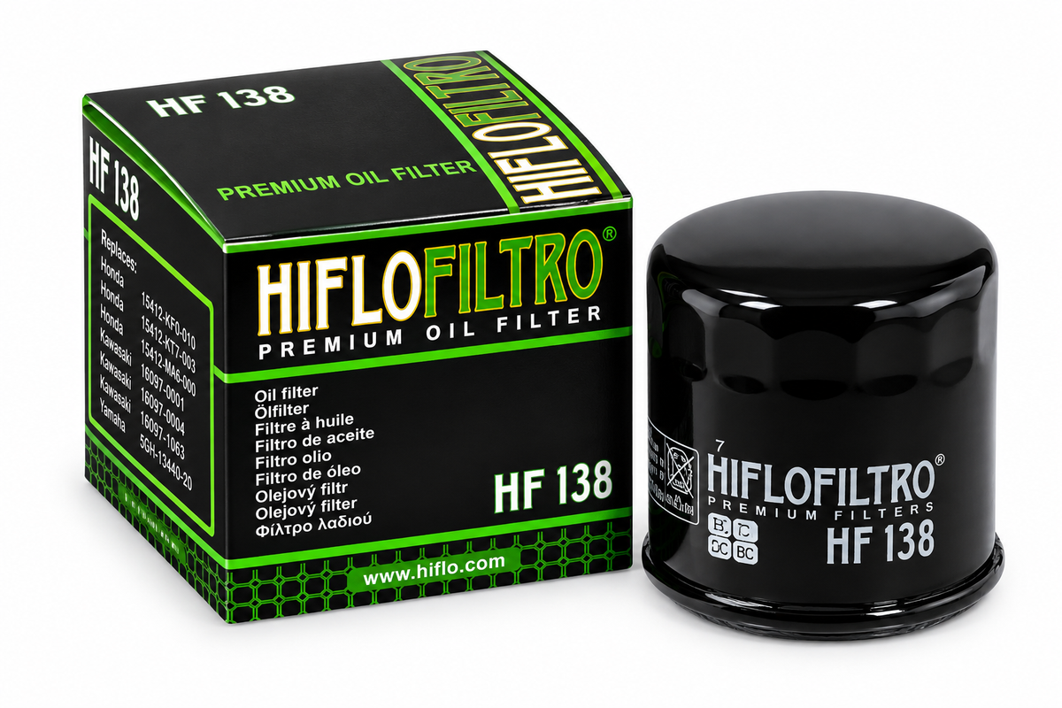 HIFLOFILTRO HF138 Premium Ölfilter – für Suzuki, Aprilia & weitere Motorräder