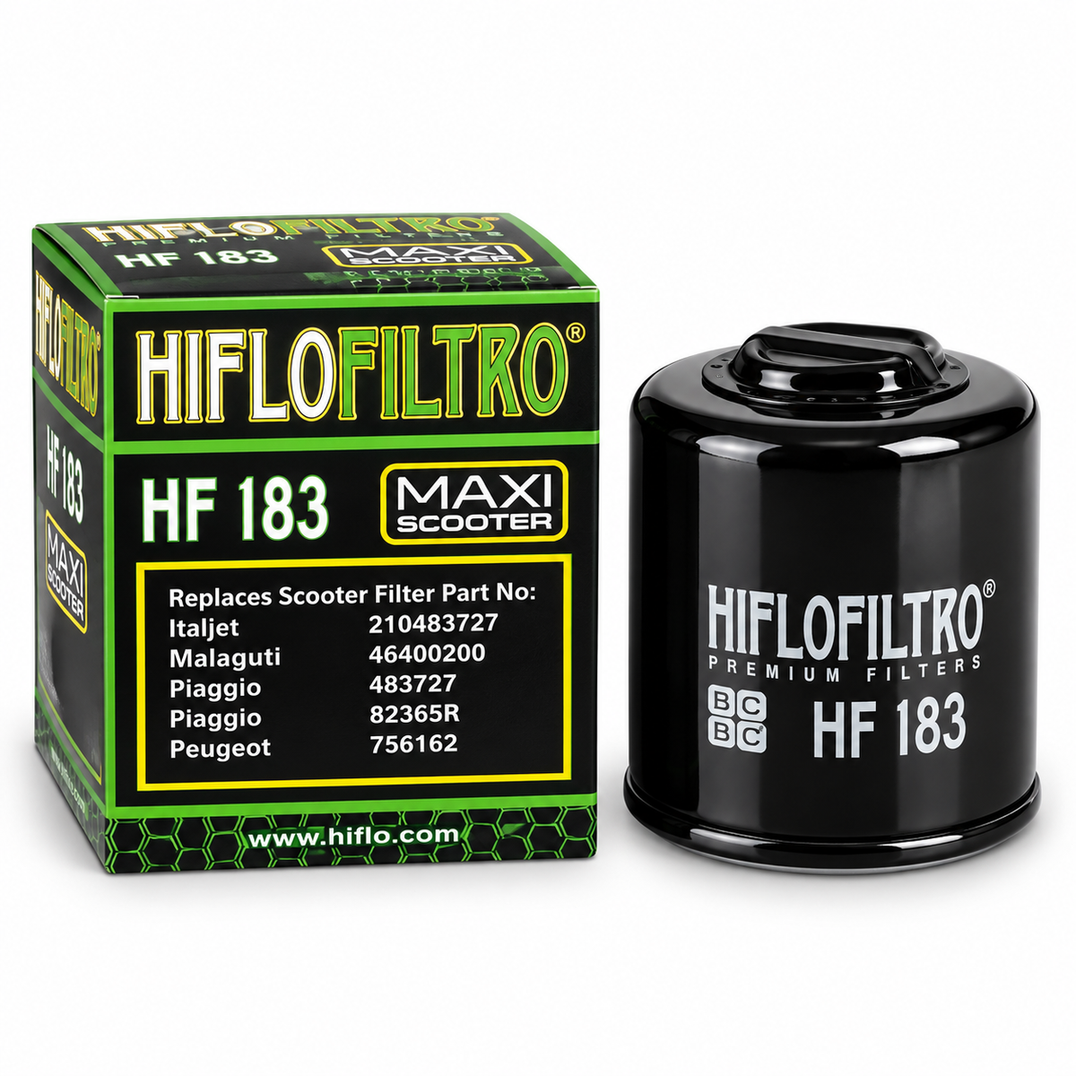 HIFLOFILTRO HF183 Ölfilter – Premium Ölfilter für Roller & Maxi-Scooter