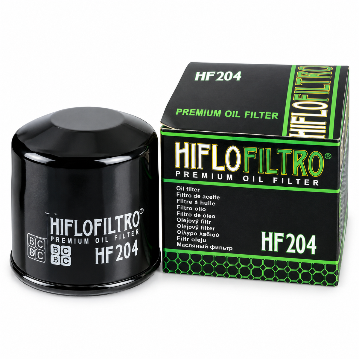 HIFLOFILTRO HF204 Premium Ölfilter – für Honda, Yamaha, Kawasaki, Triumph & weitere Motorräder
